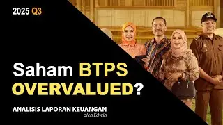 Saham BTPS 2025 Q3 Undervalued? PBV 0,9x Ekuitas Pemilik Naik tapi Pendapatan Turun!