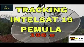 TRACKING INTELSAT 19 MENGGUNAKAN DISH 7 FEET, BANYAK CHANEL FTA NYA,DAN FILM DEWASA