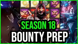 Season 18 EFFICIENT raid bounty prep guide for King's Fall