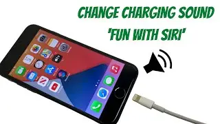 Как изменить звук зарядки iPhone &mdash; Siri Speak Fun (2021)