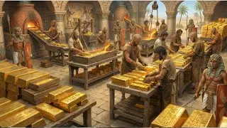 Inside Ancient Egypt’s Gold Factory: How Pharaohs Mined and Refined Gold (Full Process)
