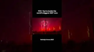 Worlds biggest 360 rave