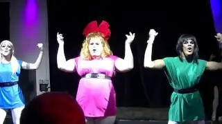 Honey St. Claire's winning Drag Survivor Powerpuff Girls performance for superheros challenge