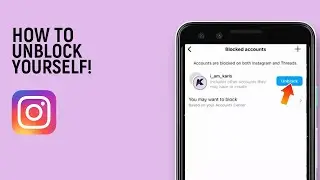 How To Unblock Yourself On Instagram [easy]