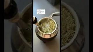 How to finish drinking your mate🧉 #yerbamate #mate #yerba #matero