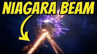 Beam in Unreal Engine Niagara