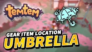Temtem UMBRELLA Gear Item Location  (-20% Water damage taken) | Update 1.0