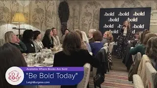 Author Leigh Burgess - 'Be Bold Today'