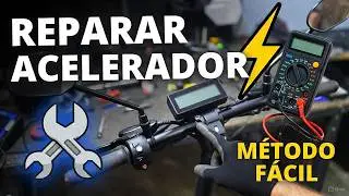 Electric Motorcycle or Scooter Won't Accelerate | How to Diagnose and Repair the Throttle