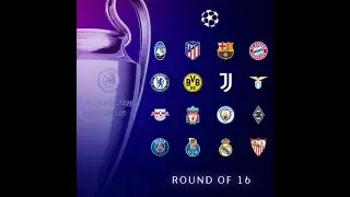2020/2021 UEFA Champions League Last 16 mock draw