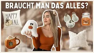 BRAUCHEN WIR DAS WIRKLICH? Herbst Shopping im Realit&auml;tscheck 🍂 bei TK MAXX, DEPOT & CO 🌻