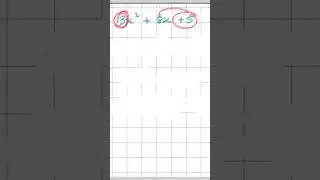 Factorize trinomials with a co efficient greater than 1 #maths #mathshack #algebra #mathsontips
