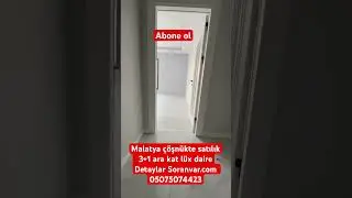 Malatya &Ccedil;&ouml;şn&uuml;k&rsquo;te SATILIK L&Uuml;KS 3+1 DAİRE &mdash; Yatırım İ&ccedil;in Ka&ccedil;maz! (Turun İ&ccedil;ini G&ouml;r)