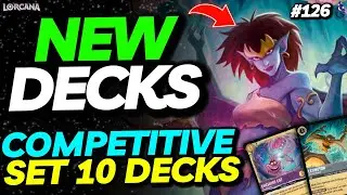 NEW SET 10 COMPETITIVE DECKS ✨ w/ Frank Karsten | Podcana Episode 126 | Lorcana Competitive Podcast