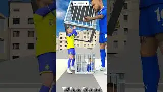 GTA V Ronaldo and Neymar Who's Trapped Now