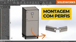 Como Fazer Montagem com Perfis de Alum&iacute;nio no SolidWorks