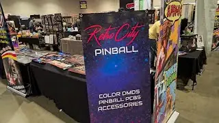 Retrocity at Pinball Expo 25 in Chicago with  ⁨@Vic_VP   &  @ProjectPinballCharity