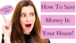 Money Worries? An Easy Tip To Save Money Around The House!