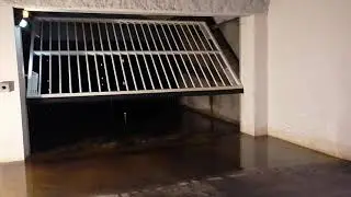 Le parking de la r&eacute;sidence Odyss&eacute;e &agrave; La Teste-de-Buch est inond&eacute;