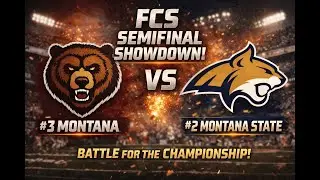 #3 Montana vs #2 Montana State Highlights   2025 FCS Football Championship   Semifinal