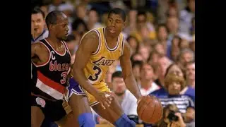 1989 NBA Western Conference 1st Round Game 1: Portland Trail Blazers at Los Angeles Lakers, 4/27/89