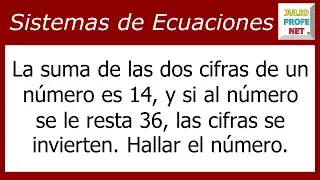 Sistema de ecuaciones lineales 2×2 | Problema 3 #julioprofe