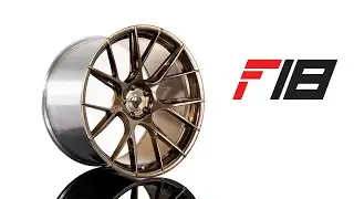 Blaque Diamond Wheels | BD-F18 Polished Liquid Bronze | Flow-Forged Series