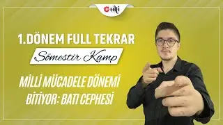 8. Sınıf İnkılap Tarihi - Milli Mücadele Dönemi Bitiyor Batı Cephesi | LGS Sömestr Kampı