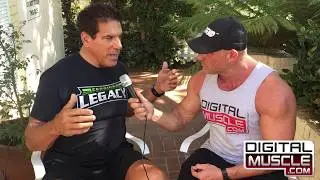 Lou Ferrigno Invites DigitalMuscle.com into His Home (Muscle Beach TV)
