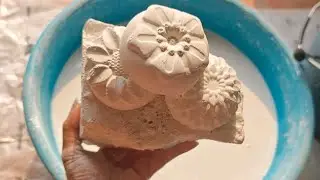 Bombastic soft dusty gymchalk crumbl in 💦 creamy#asmrsounds #gymchalk #purecement #clay #dusty#mud 