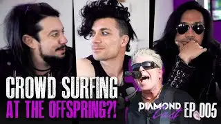 Adam goes CROWDSURFING at THE OFFSPRING after Diamond Black's HELLFEST set