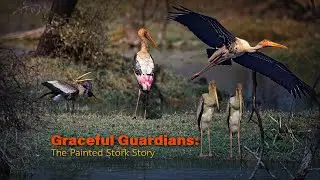 Graceful Guardians : The Painted Stork Story | The Majestic Birds That Will Take Your Breath Away 😲