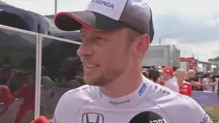 F1 2016 Austria GP Jenson Button Post Quali Interview starting P3 in the race