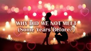 Why Did We Not Meet (Some Years Before) - Jose Mari Chan Hits Karaoke