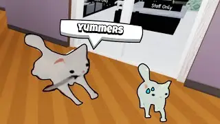Murder Mystery but I am a cat... | Roblox Murder Mittens