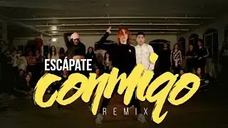 Esc&aacute;pate Conmigo (Remix) - Wisin ft Bad Bunny | Coreograf&iacute;a Conny Az&uacute;a