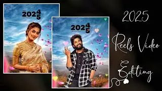 2025 New Year Photo Editing Inshot | New Year Video Editing 2025 | New Year Video Editing in Tamil