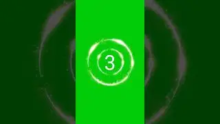green screen timer ⏳⌛ countdown 3sec video #greenscreen #short #shorts