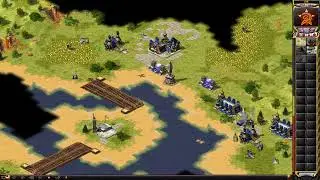 Red Alert 2: Yuris Revenge - 2v2 on Bull Run