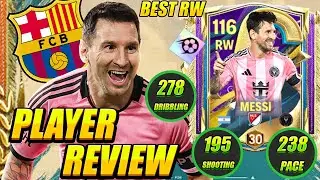 Is He the Best RW? Captains Messi Player Review! FC Mobile 25 Leo Messi Review! FREE Captains Shards