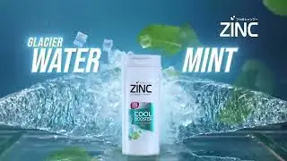 ZINC Cool Booster, dengan Deo active scalp technology!