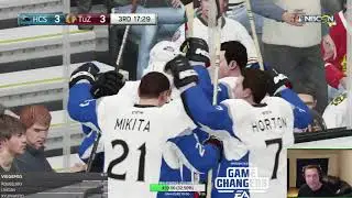 NHL 19 - One of the best saucer passes ever!