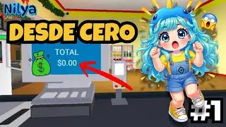 🛒ABRÍ UN SUPERMERCADO desde CERO en ROBLOX 😱🛒 | EP. 1 | ROBLOX