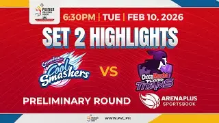 Creamline vs. Choco Mucho - 2nd Set Highlights