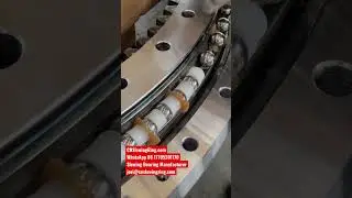 Slewing Bearing Ring Gears #bearing #machinery #slewingbearing #metalshop #gear #factory