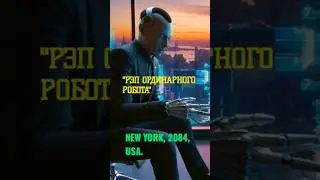 РЭП ОРДИНАРНОГО РОБОТА. NEW YORK,2084 #юмор #робот #technology #future #sad #rap #hiphop #рэп #fyp
