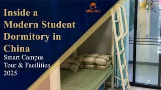 Student Dorm Life in China | Modern Rooms, Smart Tech & Clean Campus Tour 🏡🎓