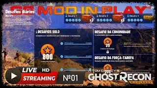 Ghost Recon Wildlands/Desafios Diários/Live №03/Live 4K💀