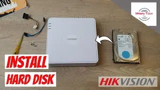 How to Install Hard Disk in Hikvision DVR | Setup Hikvision DVR