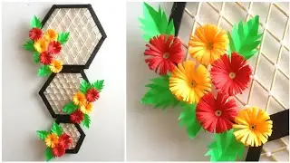Ice Cream Sticks / Popsicle Wall Hanging | DIY | Best Out Of Waste | Ice Cream Sticks Craft Ideas